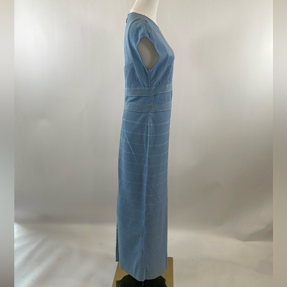 Herve Leger Sheer Bustier Gown L - Picture 11 of 13